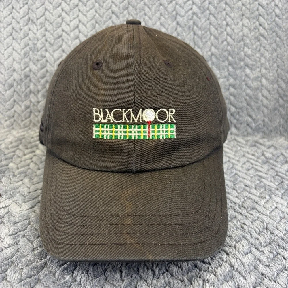 Pukka Blackmoor Golf Club Myrtle Beach Hat Adjustable Baseball Cap Black